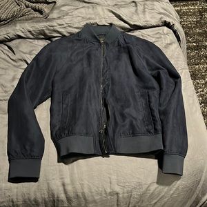Banana republic Navy bomber jacket